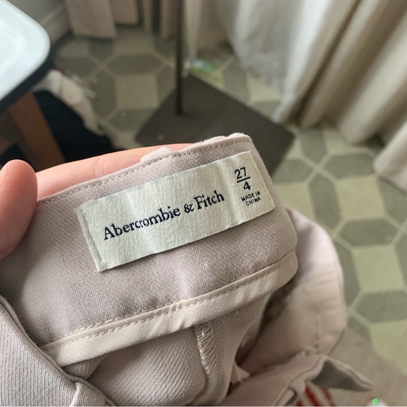 ABERCROMBIE & FITCH GREEN DRESS TROUSER PANTS S27/4 - Picture 12 of 13